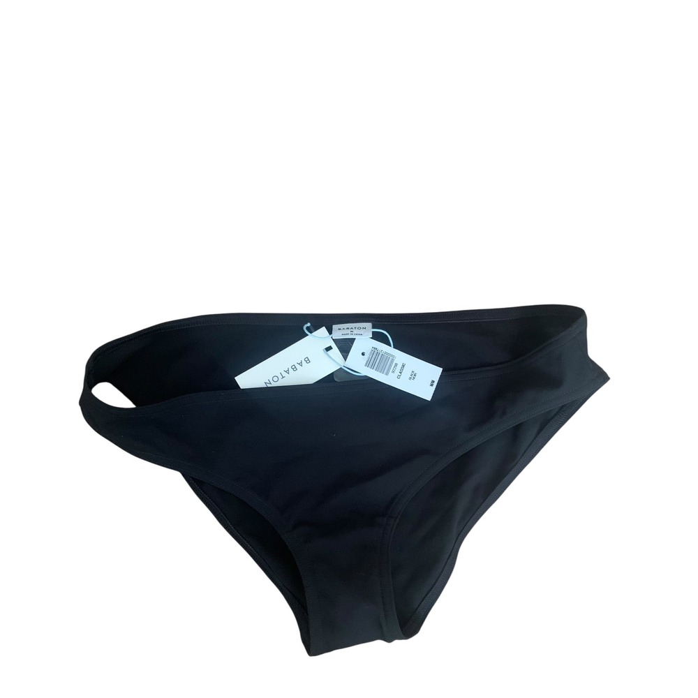 Babaton Bikini Bottoms Black Classic Low Rise Swimwear 92298